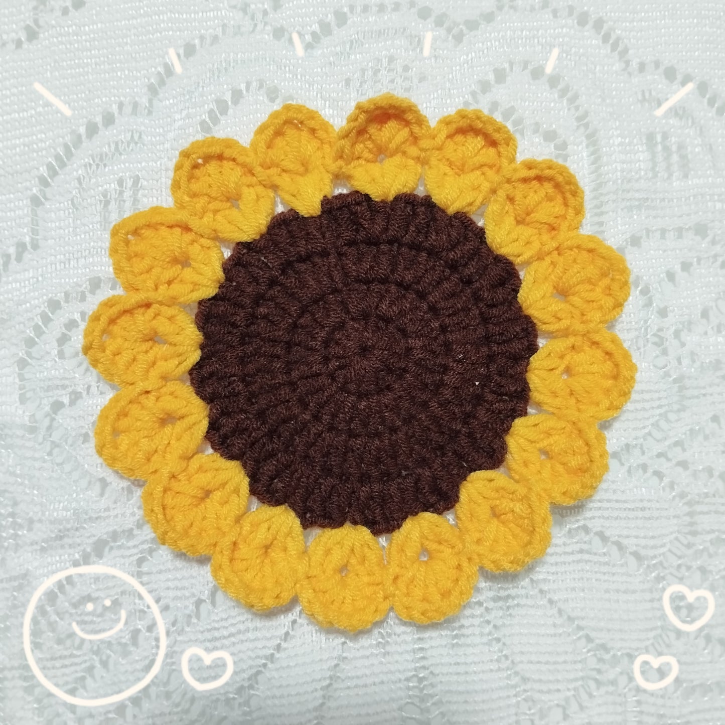 [Crochet] Sunflower Bliss Gift Set