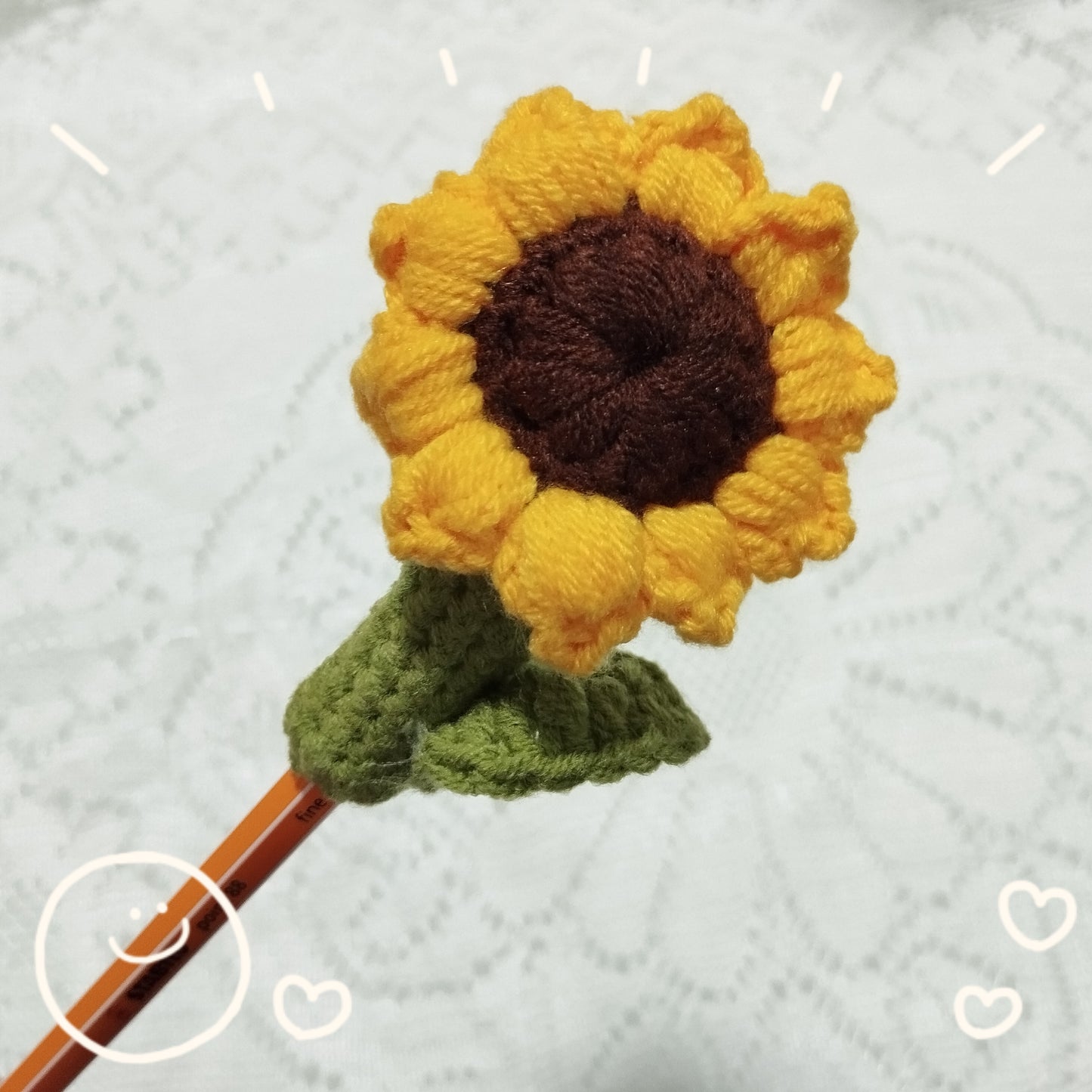 [Crochet] Sunflower Bliss Gift Set
