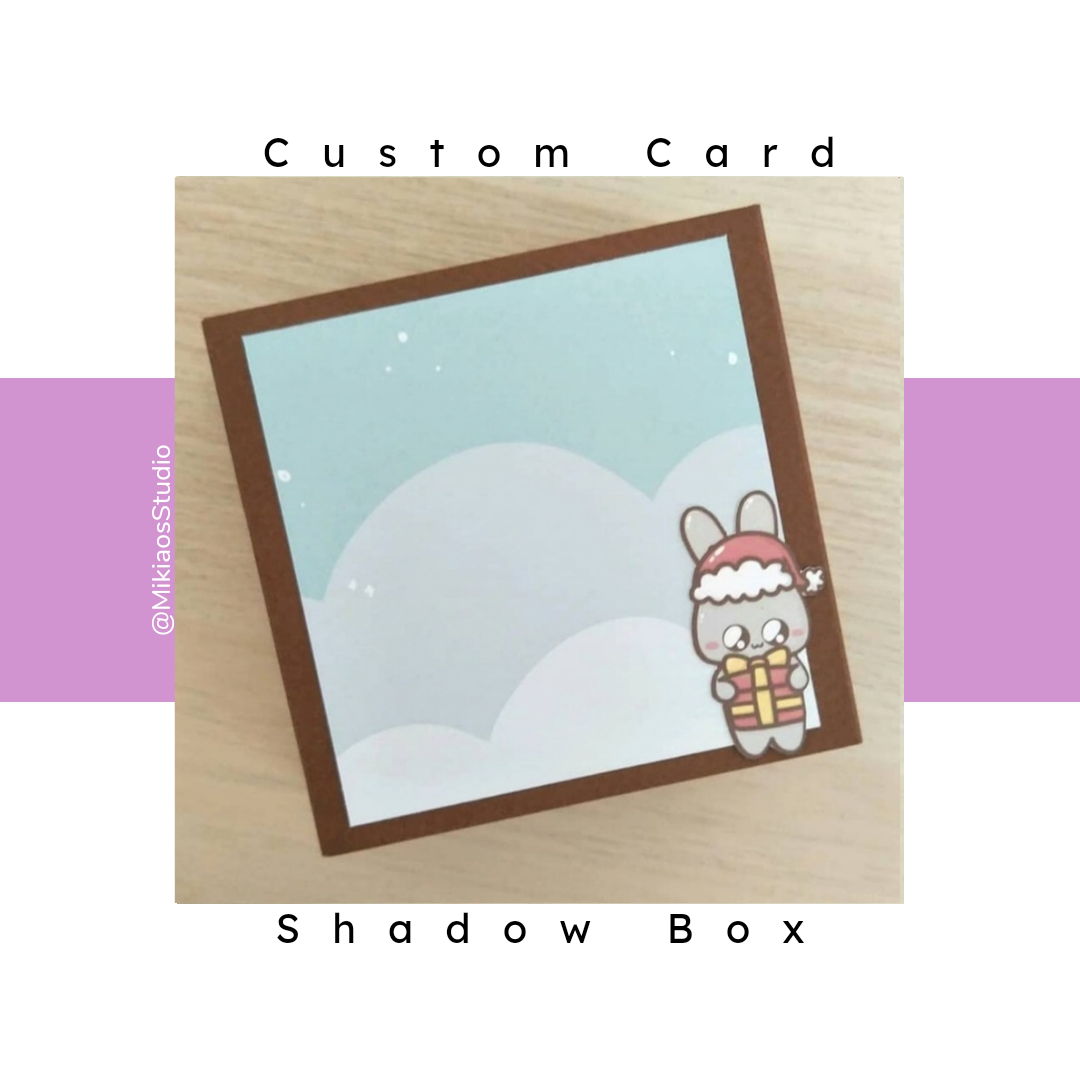 [Card-Handmade] Custom Shadow Box Card