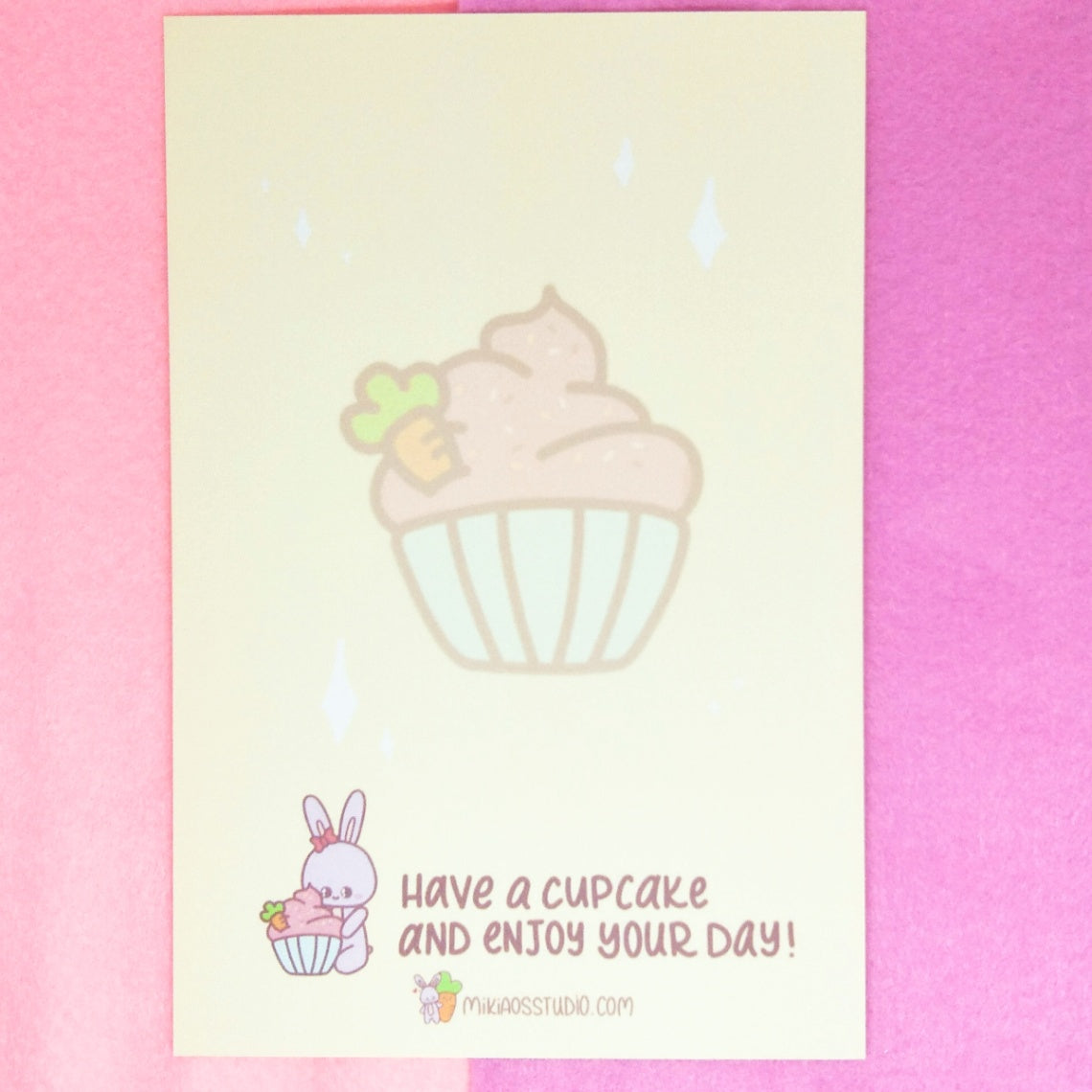 [Postcard] Happy Birthday Kiki Cupcake