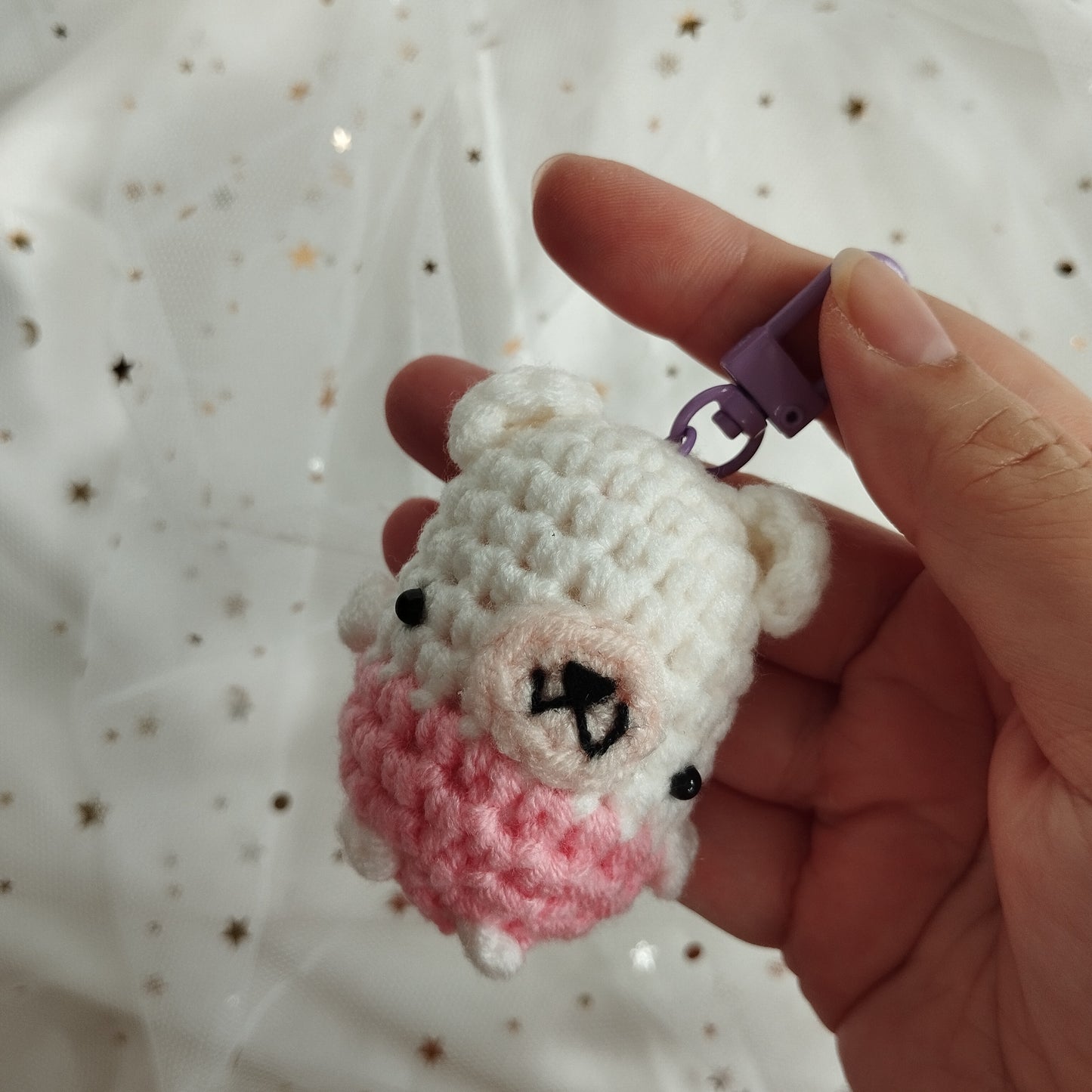 [Crochet] Little Bears Keychain