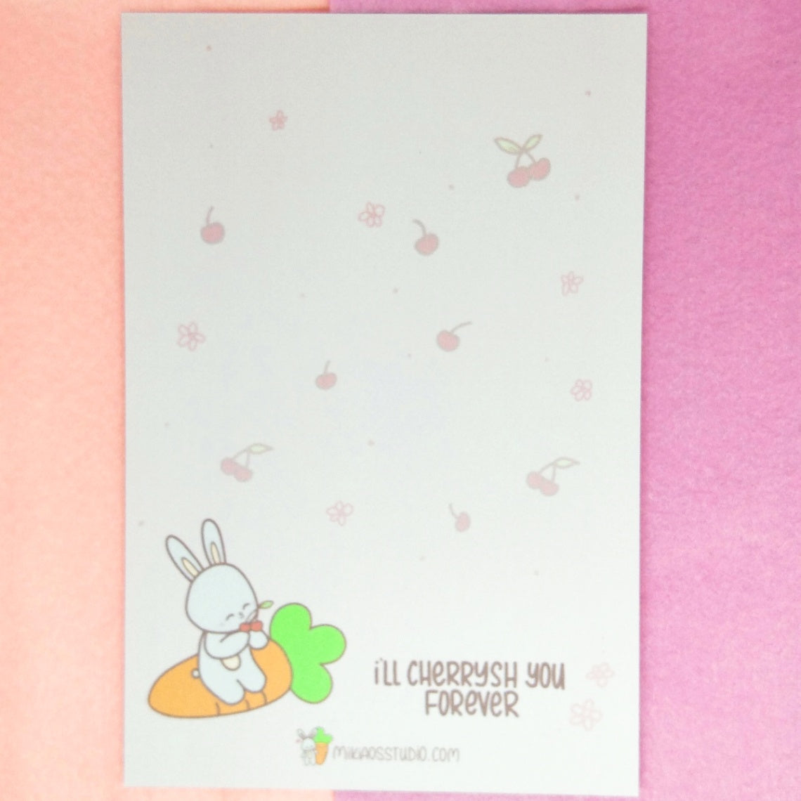 [Postcard] I'll Cherryish You Forever