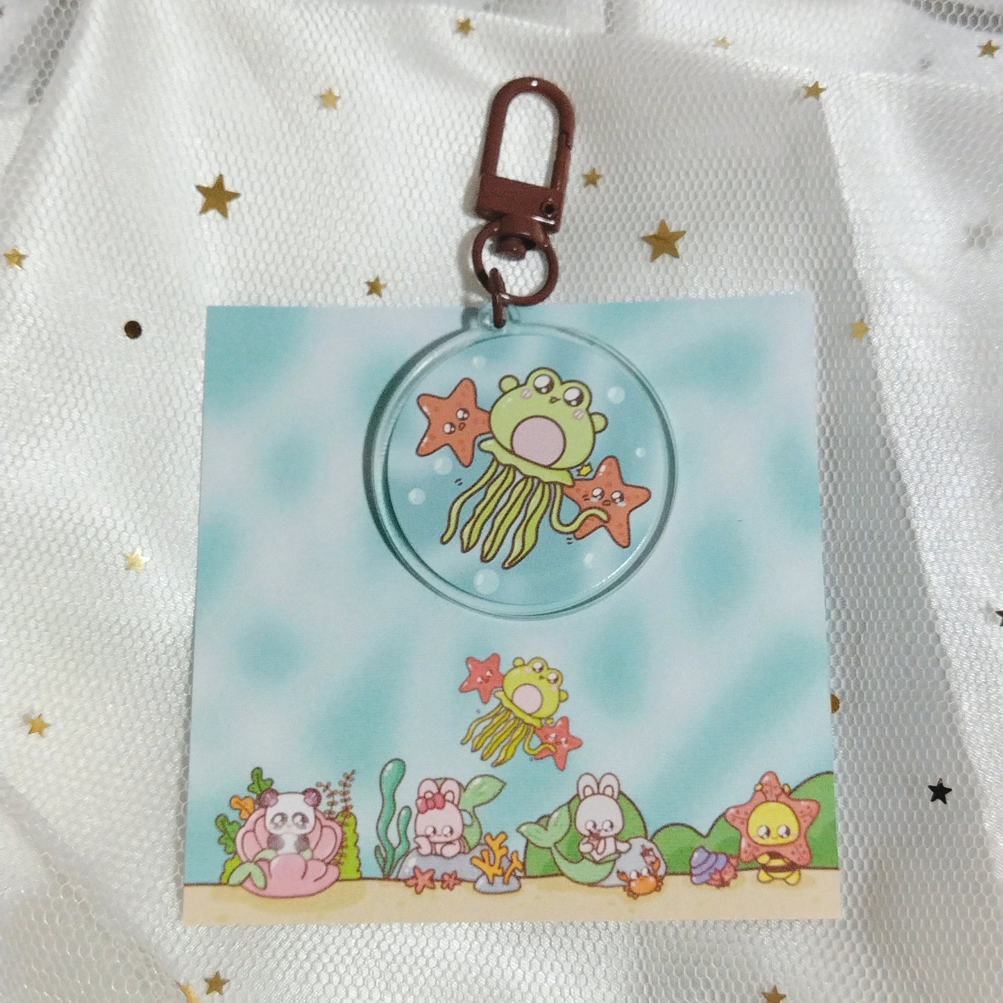 [Keychain] Merbunnies and Friends