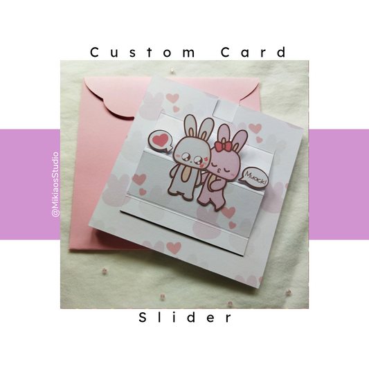 [Card-Handmade] Custom Slider Card