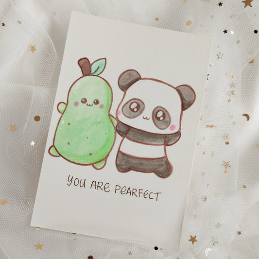 [Print-Original] You Are Pearfect Original Watercolour Artwork