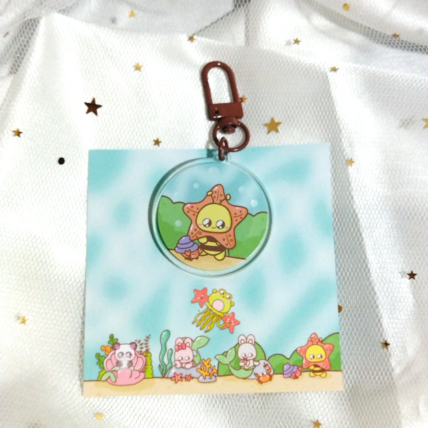 [Keychain] Merbunnies and Friends