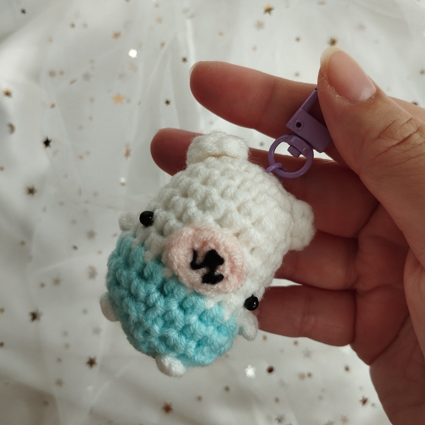 [Crochet] Little Bears Keychain