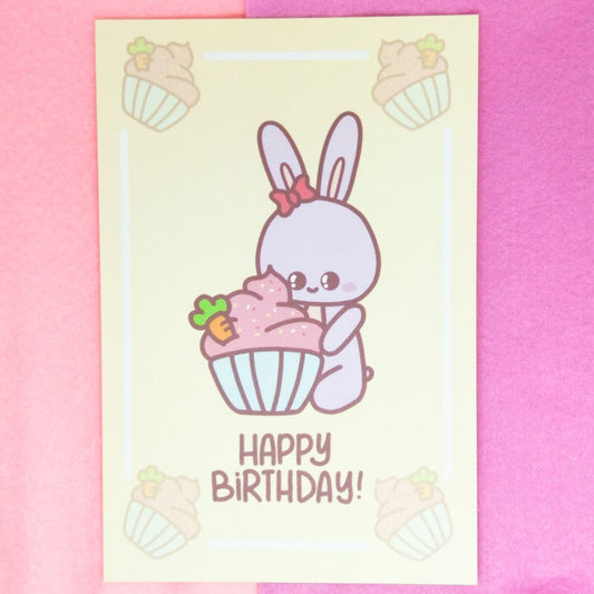 [Postcard] Happy Birthday Kiki Cupcake