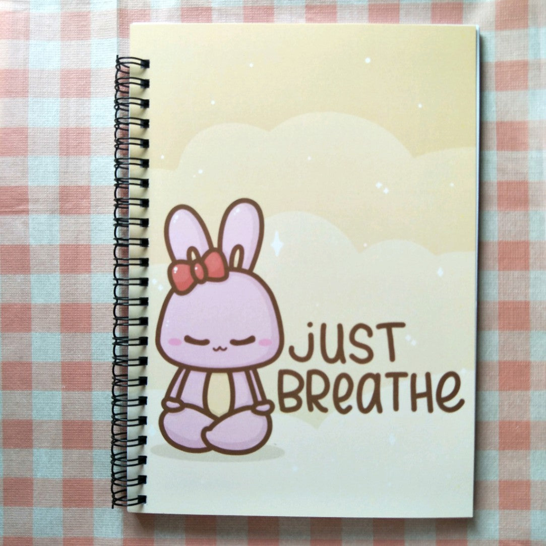 [Stationery] A5 Just Breathe Notebook