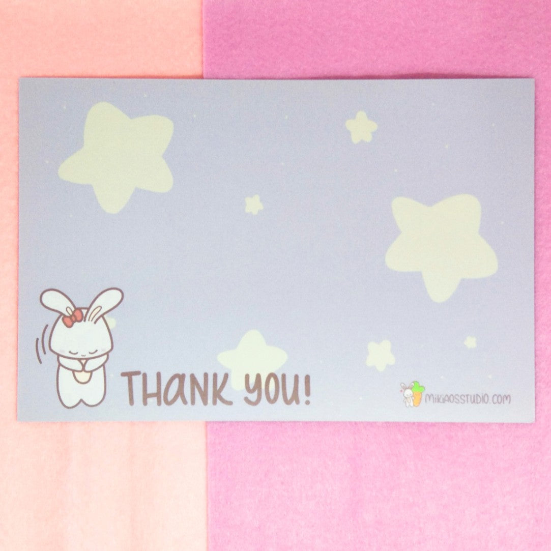 [Postcard] Thank You (Bowing Kiki)