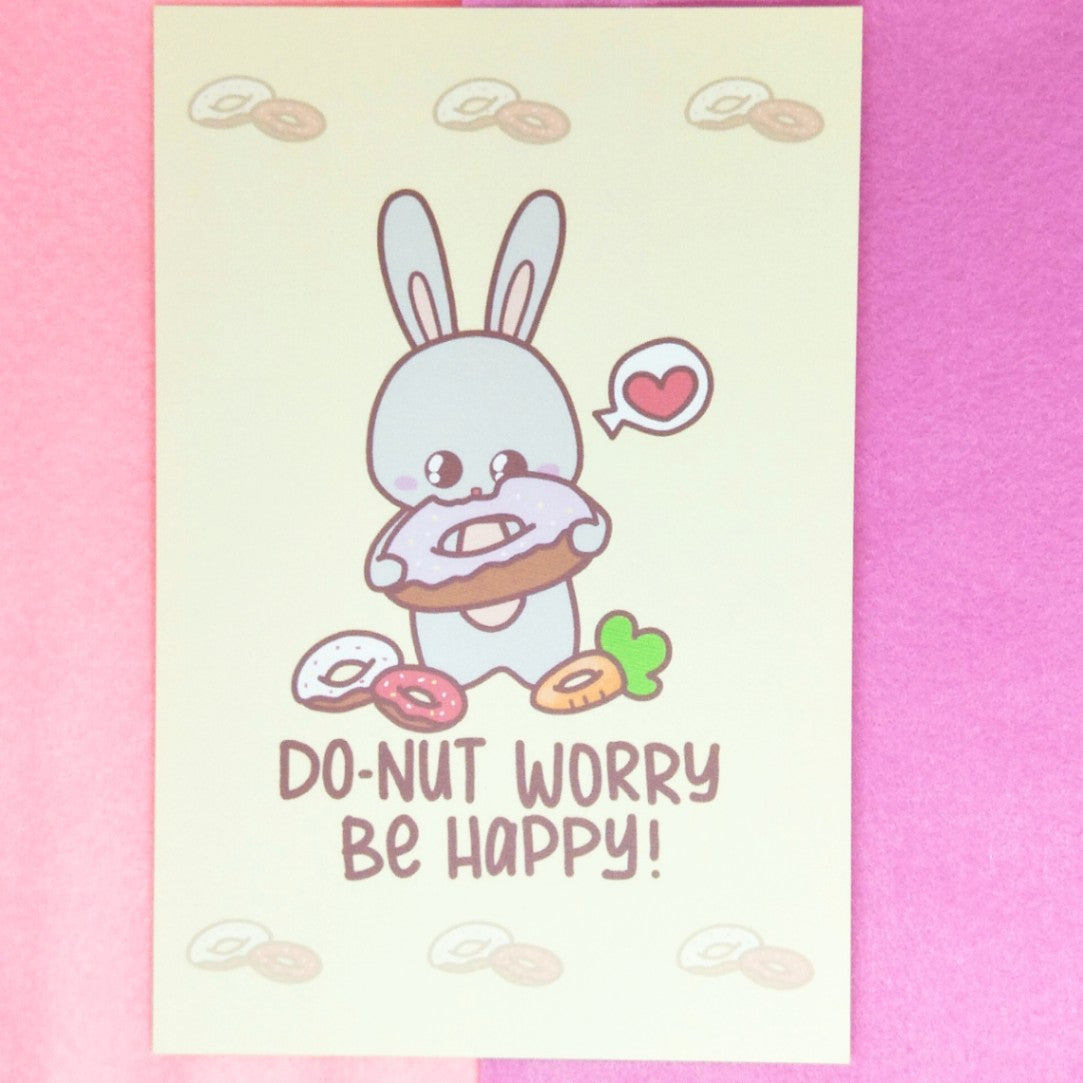 [Postcard] Do-nut Worry, Be Happy