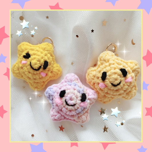 [Crochet] Blind Bag Gachapon Star Keychain