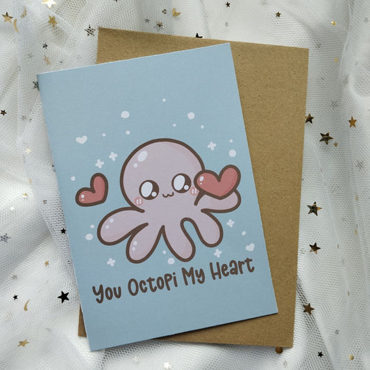 [Card] You Octopi My Heart Greeting Card