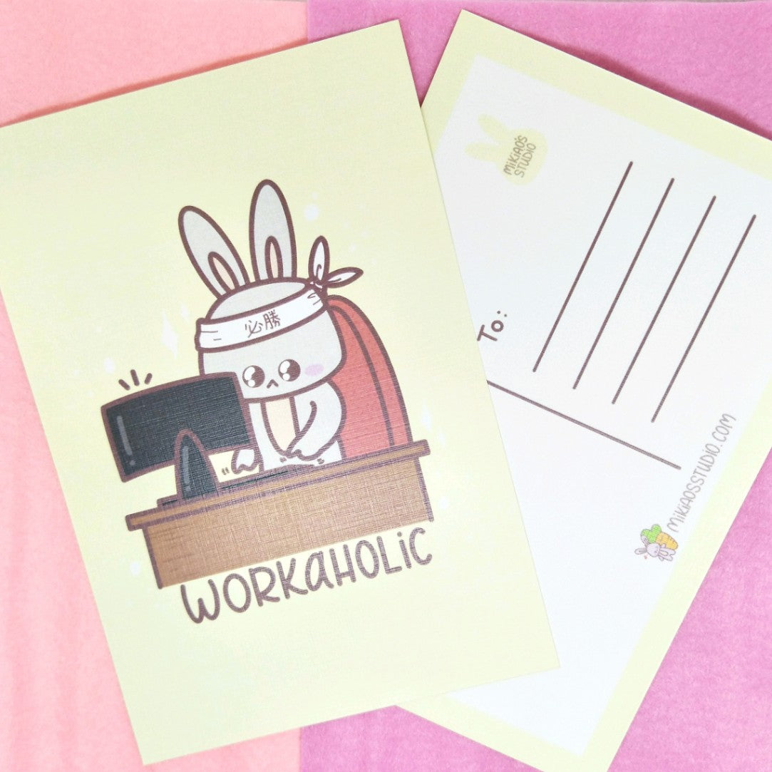 [Postcard] Workaholic