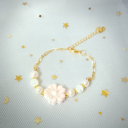 [Bracelet] Big Sakura Queen Conch Bracelet