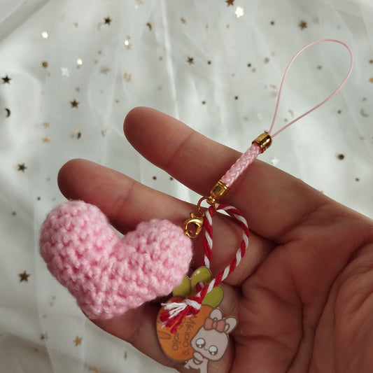 [Crochet] Hearts Strap