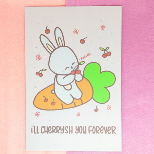 [Postcard] I'll Cherryish You Forever